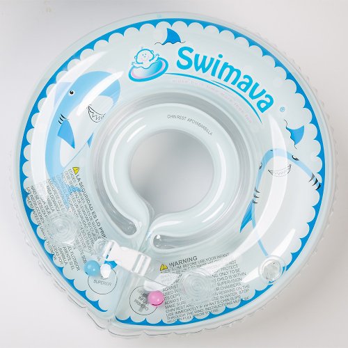 Swimava 台灣總代理 英國Swimava G1酷鯊魚嬰兒游泳脖圈-標準尺寸