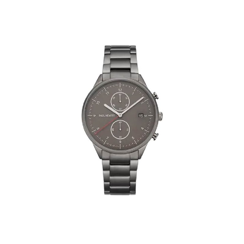 Paul Hewitt Watch Chrono II - 對錶/情侶錶 - 不鏽鋼 灰色