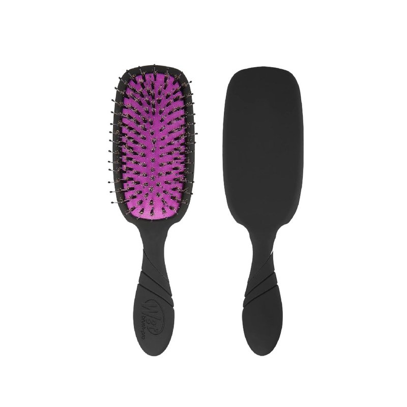 【Wet Brush Pro】Professional grade hair care brush black - Makeup Brushes - Plastic Black