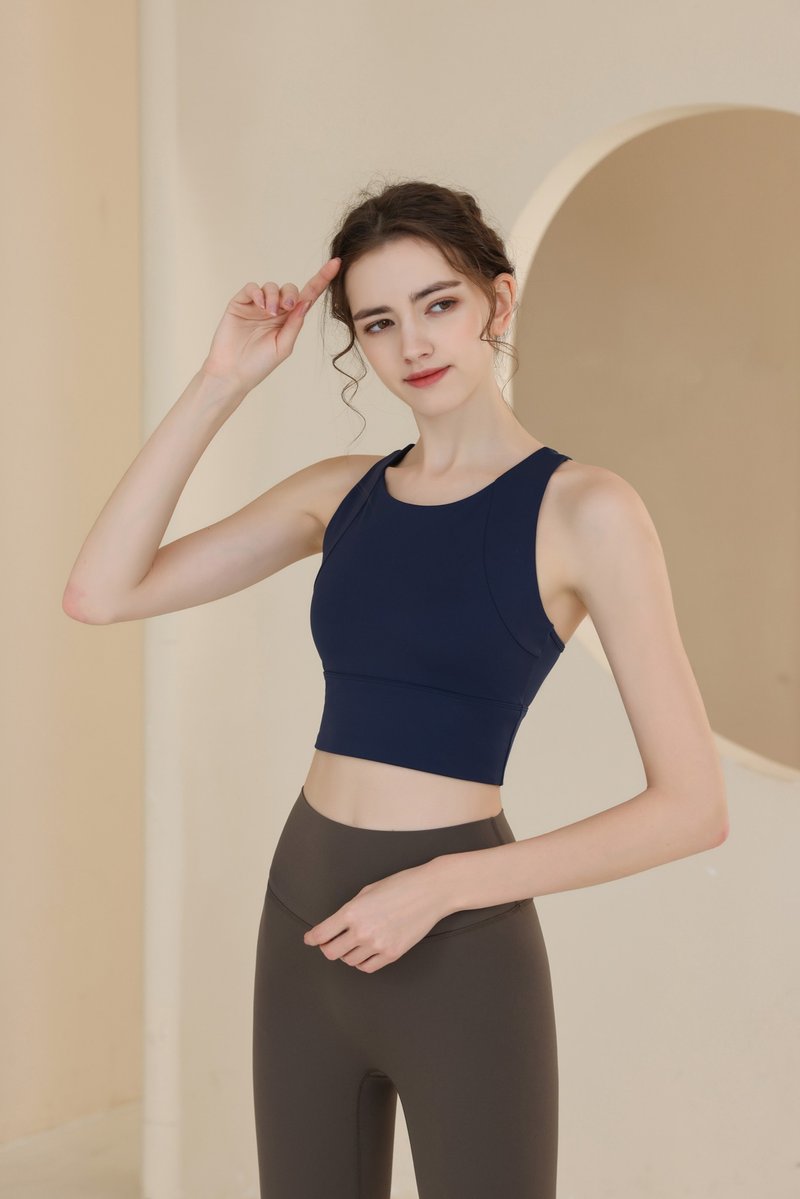 Laurore 固定胸墊美背運動內衣Sport Bra Top - 運動內衣 - 其他人造纖維 