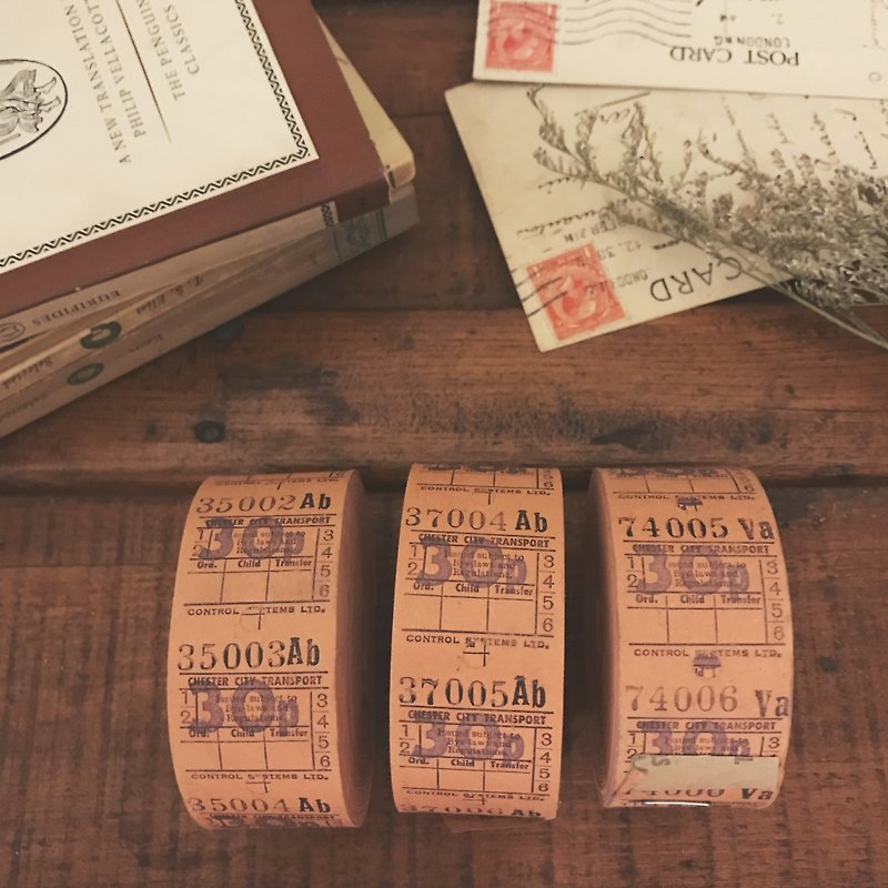 Rolls of British vintage train tickets sold - อื่นๆ - กระดาษ 