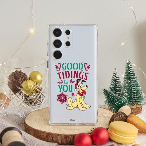 TOYSELECT Disney經典-布魯託的聖誕祝福防摔透明SAMSUNG手機殼