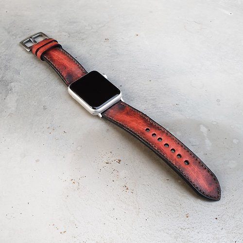 RuslieStraps Vintage Apple Watch Band手工系列5系列4系列3系列2系列1