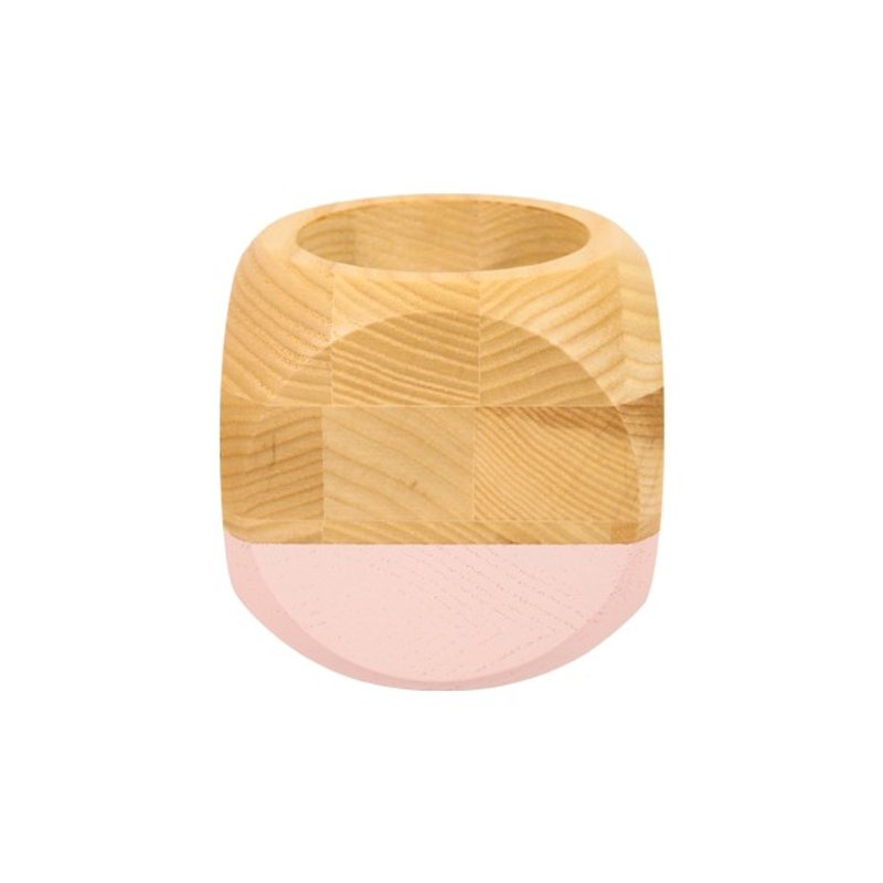 Ash Wood potted large_Pink - ตกแต่งต้นไม้ - ไม้ สึชมพู