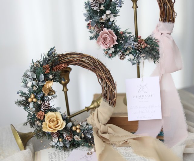 【1点限り】シルクフラワーエレガントなツリーアレンジメント(グリーン） 1点限り】シルクフラワーエレガントなツリーアレンジメント