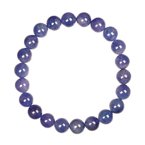 正佳珠寶 Gemsrich Jewelry 【正佳珠寶】坦桑石 高品丹泉石 8.4-8.8mm 坦桑石丹泉石手珠