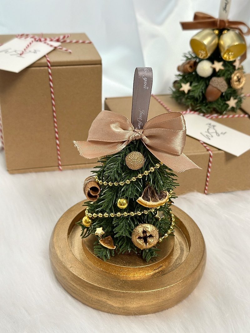 [WS │ Handmade Christmas] Christmas tree Christmas gifts Christmas gift box exchange gifts 24H shipping - ช่อดอกไม้แห้ง - พืช/ดอกไม้ 