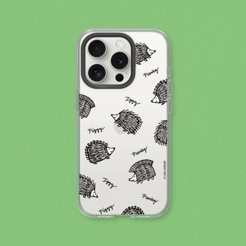 犀牛盾RHINOSHIELD Clear透明防摔手機殼∣Lisa Larson/歡樂刺蝟 for iPhone