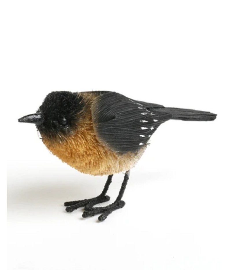 地球樹公平貿易fair trade -- 菲律賓椰子纖維動物(黑鳥) - 擺飾/家飾品 - 植物．花 