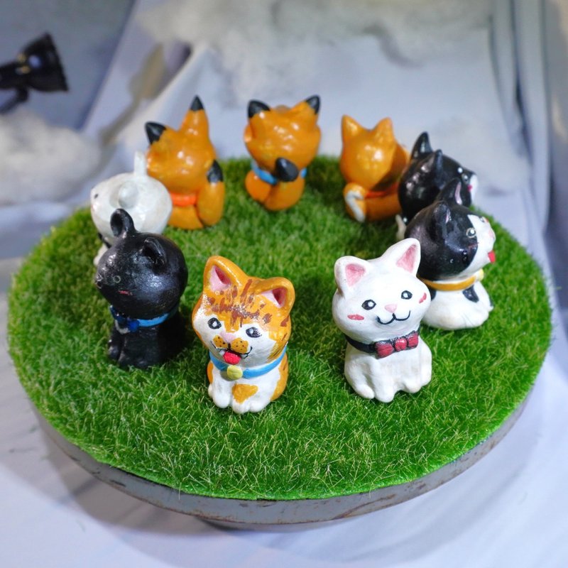 手捏陶偶 - 擺飾/家飾品 - 陶 多色