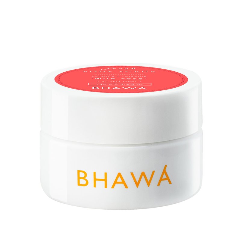 BHAWA fresh body scrub Rose 150g - Nail Care - Essential Oils 