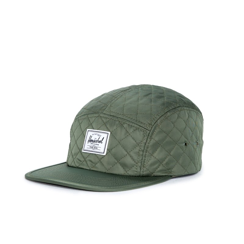 Herschel QUILTED waterproof lozenge-fifth of men and women can wear a hat cycling cap Canadian brand - หมวก - เส้นใยสังเคราะห์ 