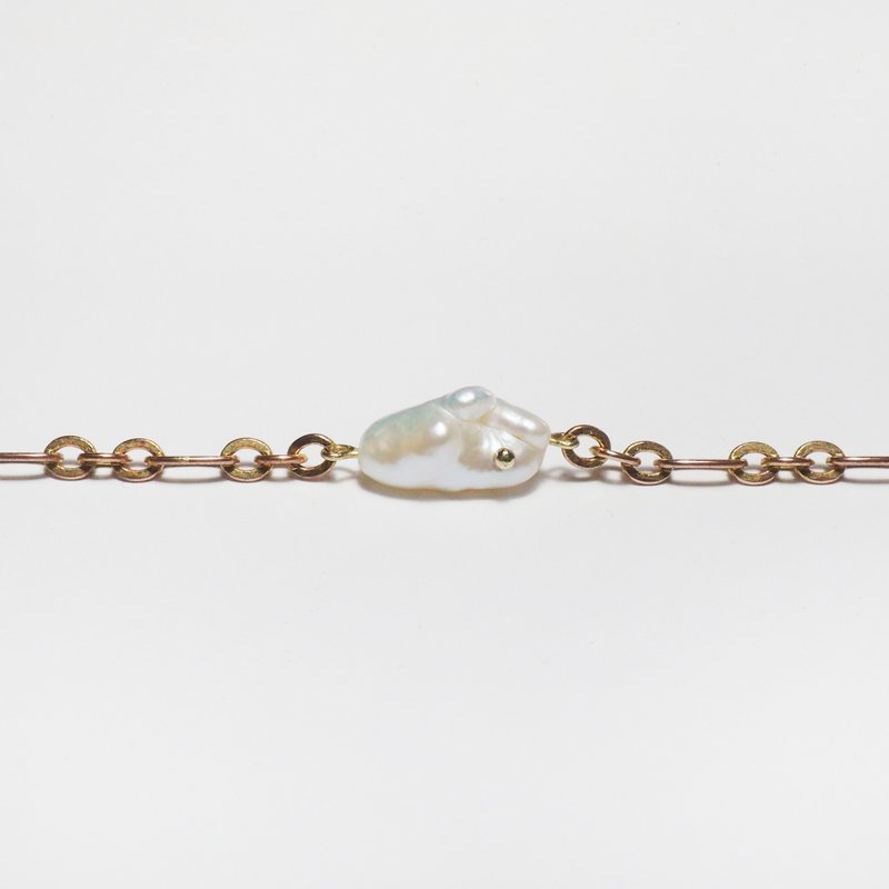 隱喻- 伊底帕斯 手鍊 Metaphor - Ipadas Bracelet - 手鍊/手環 - 珍珠 銀色