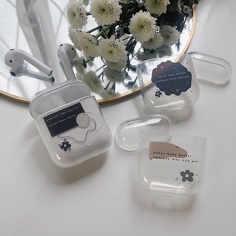 Series airpods customized text - Phone Accessories - Plastic 