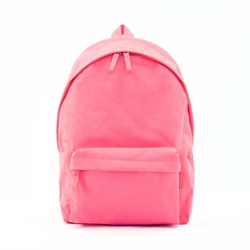 Waterproof Heavy Canvas Backpack ( 13.5 / 15.5 Notebook ) / Red - กระเป๋าเป้สะพายหลัง - ผ้าฝ้าย/ผ้าลินิน สีแดง