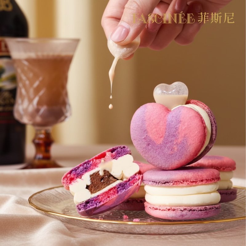 心醉 布朗尼奶酒 馬卡龍 - 蛋糕/甜點 - 新鮮食材 粉紅色