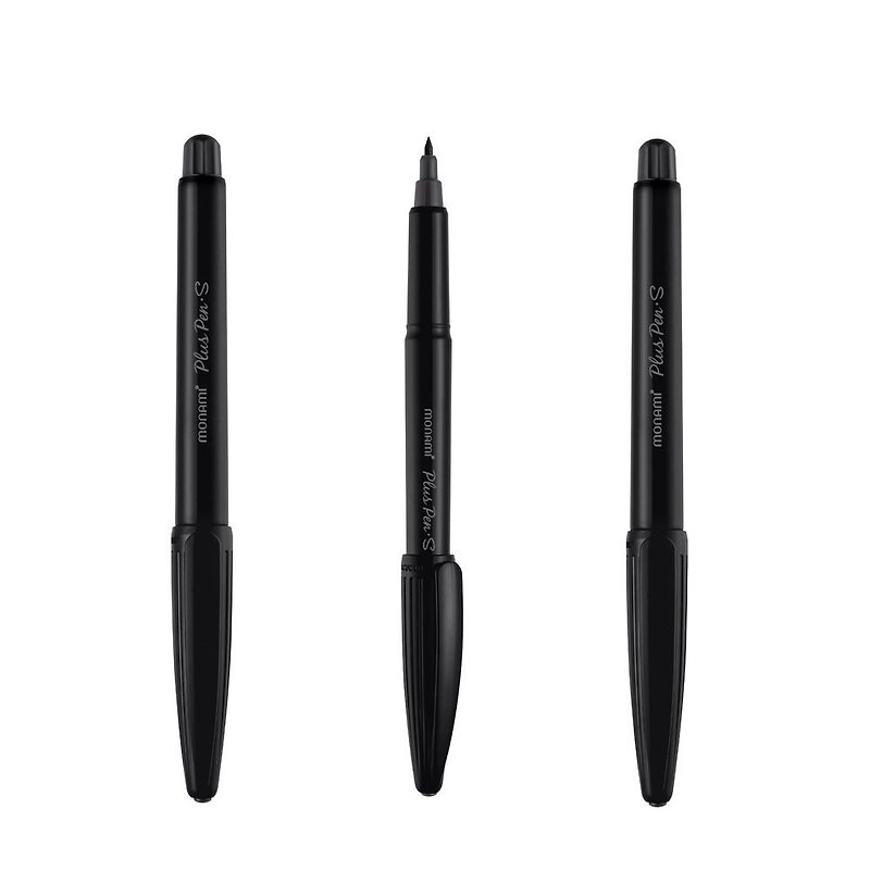 Monami-0.4mm復古貝殼筆3入組-經典黑,MNM85930B - 其他書寫用具 - 塑膠 黑色