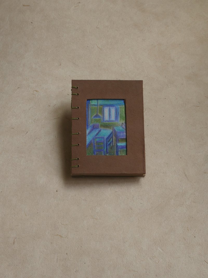 手工書/手工繪畫筆記本/手工裝訂/日記本 - 筆記本/手帳 - 紙 多色
