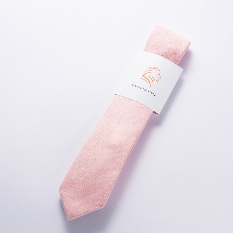 PS-0005 - 領帶/領帶夾 - 聚酯纖維 粉紅色