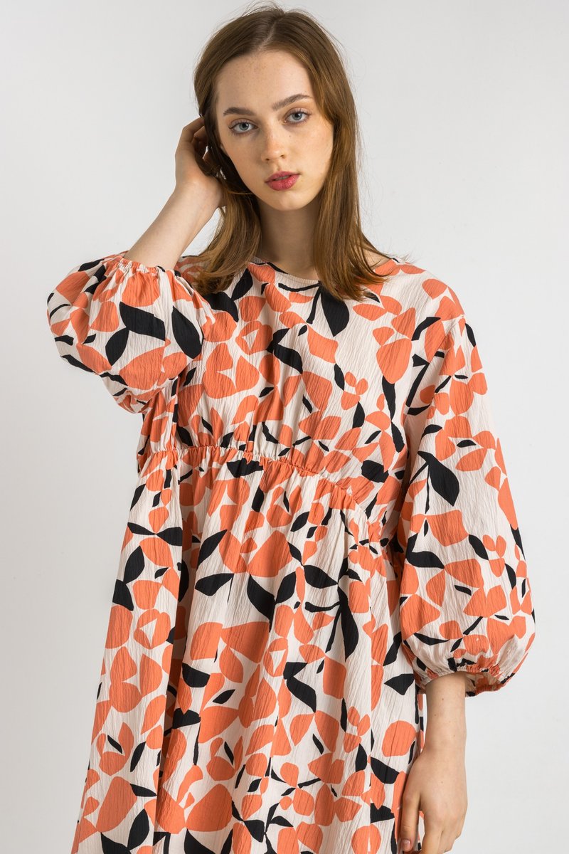 Vintage Marimekko 2000s multi dress Finland Finnish 6174 - 洋裝/連身裙 - 棉．麻 多色