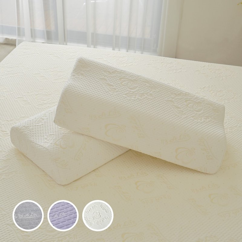 [Constant Temperature Neck Protector Memory Pillow] 60 Density│ 60x32cm Tencel Fabric Cover Memory Foam Made in Taiwan - Pillows & Cushions - Other Materials 