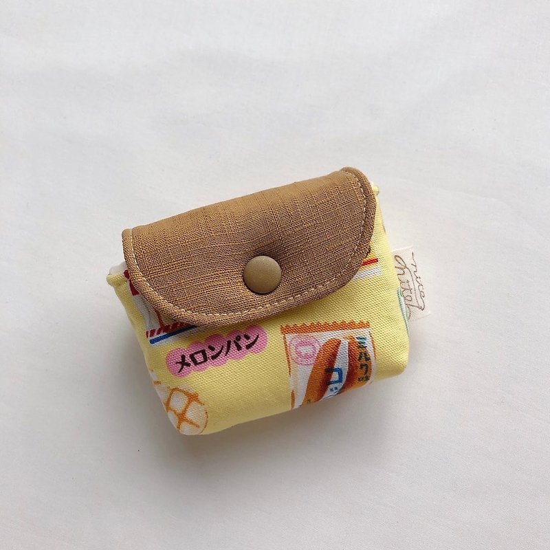 Headphone storage bag///Airpods/Airpods pro (customized fabric) - Laptop Bags - Cotton & Hemp 