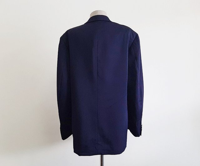 ジャケット・アウター CHRISTIAN AUJAR Wool jacket VINTAGE Christian Aujard Jacket Men 44 Gray Camel Hair