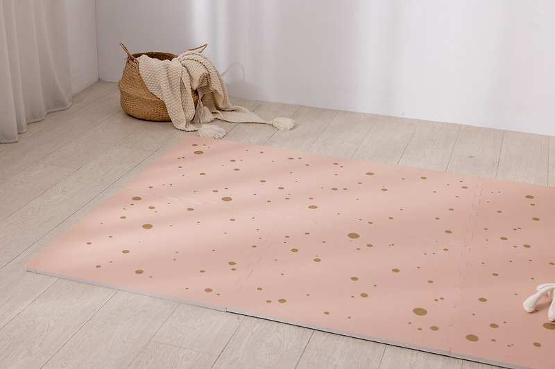 PINK AND GOLD CONFETTI - Crawling Pads & Play Mats - Other Materials Pink