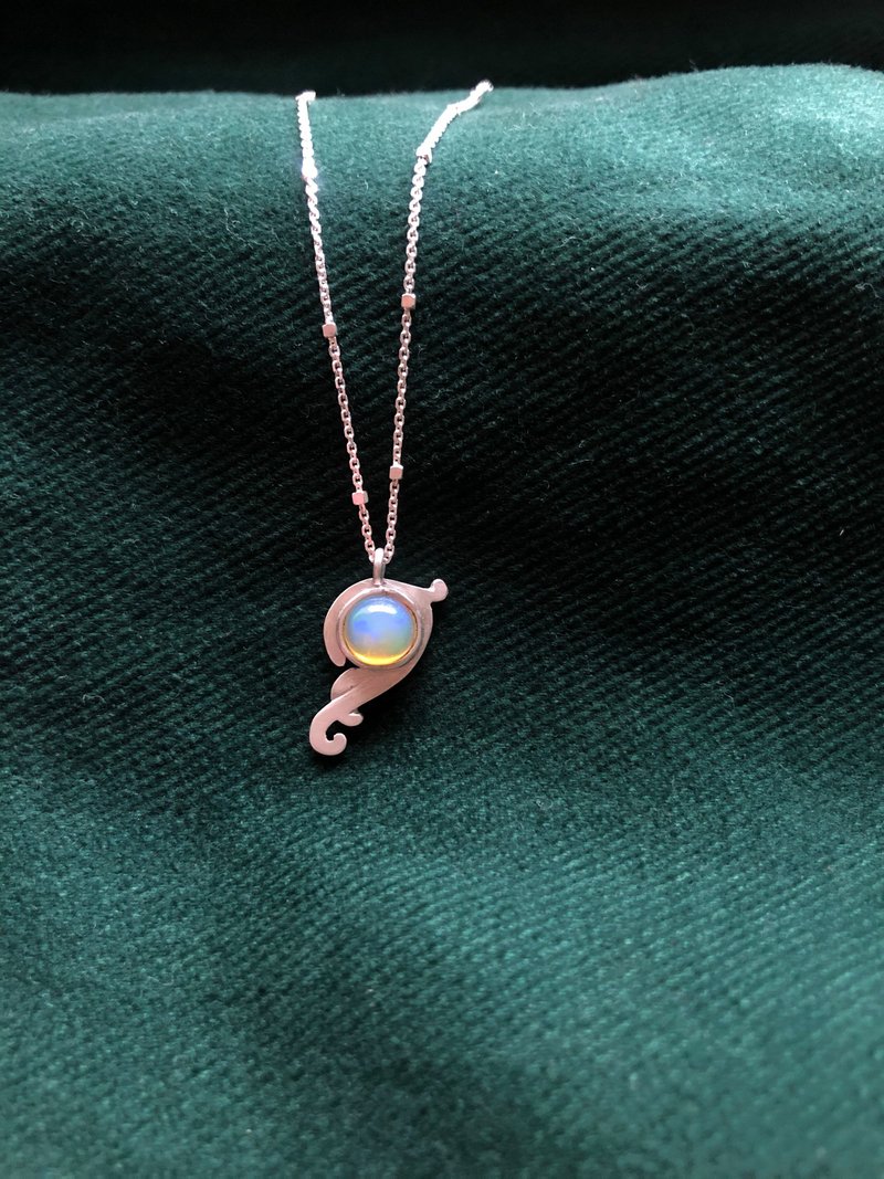 電光火石之眼 - 項鍊 - 銀 銀色