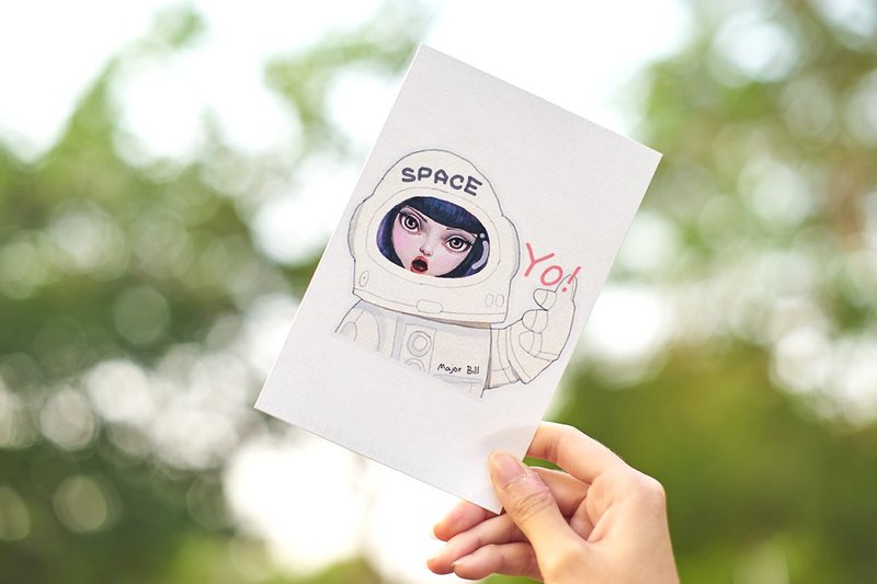 Kiddodog - Postcard - Major Bill - 卡片/明信片 - 紙 白色
