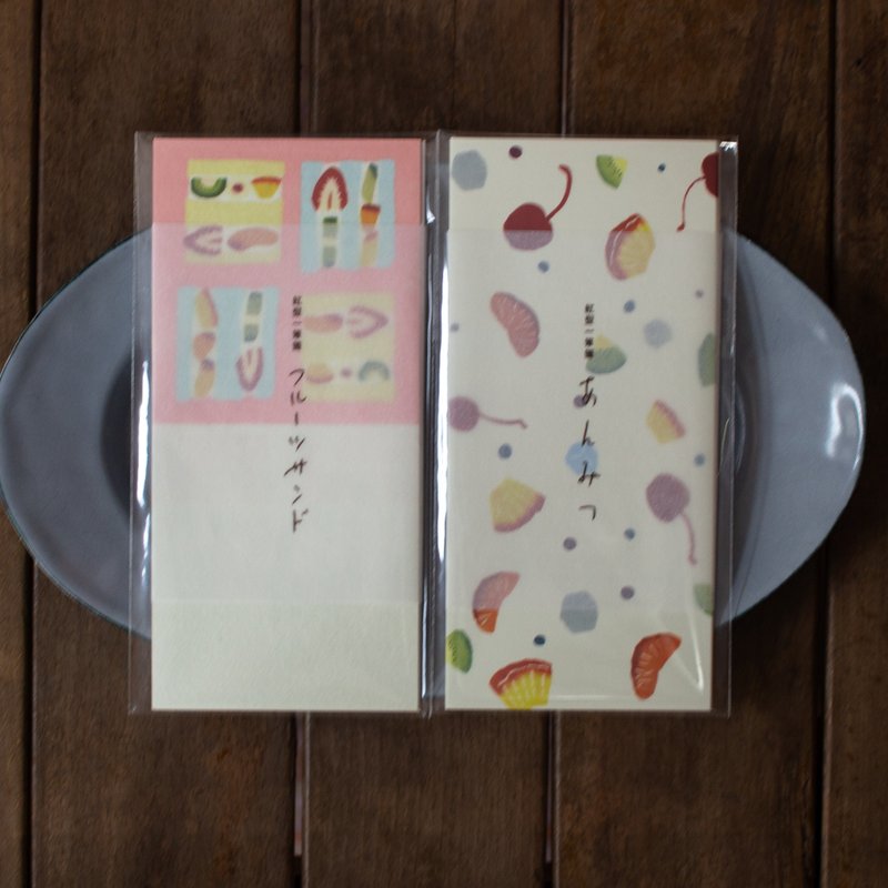 LETTER STAND lolo × Bingata Shosho Notepad - Envelopes & Letter Paper - Paper Pink