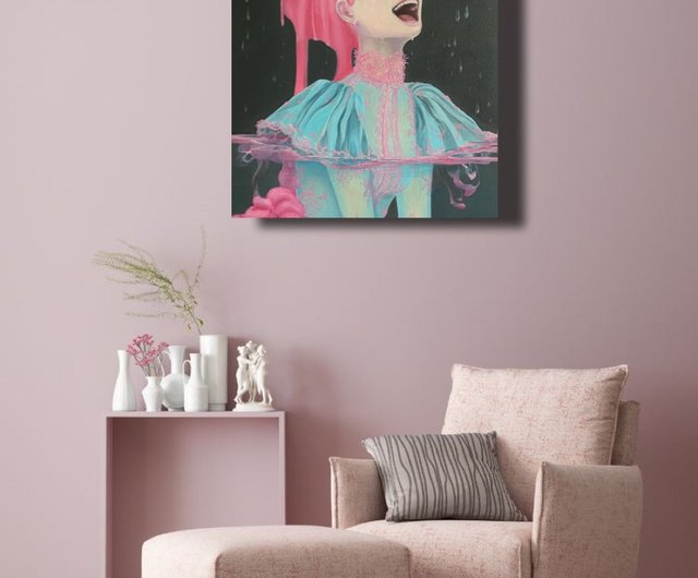 オリジナル絵画 キャンバスの油絵 シュルレアリスム 具象絵画 オリジナル絵画 キャンバスの油絵 シュルレアリスム 具象絵画