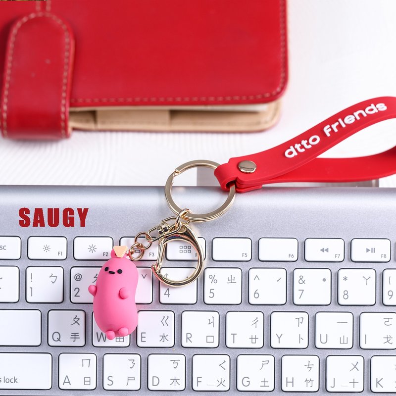 【dtto friends】Pendant keychain-Saugy style/Intestaro style - Keychains - Plastic 