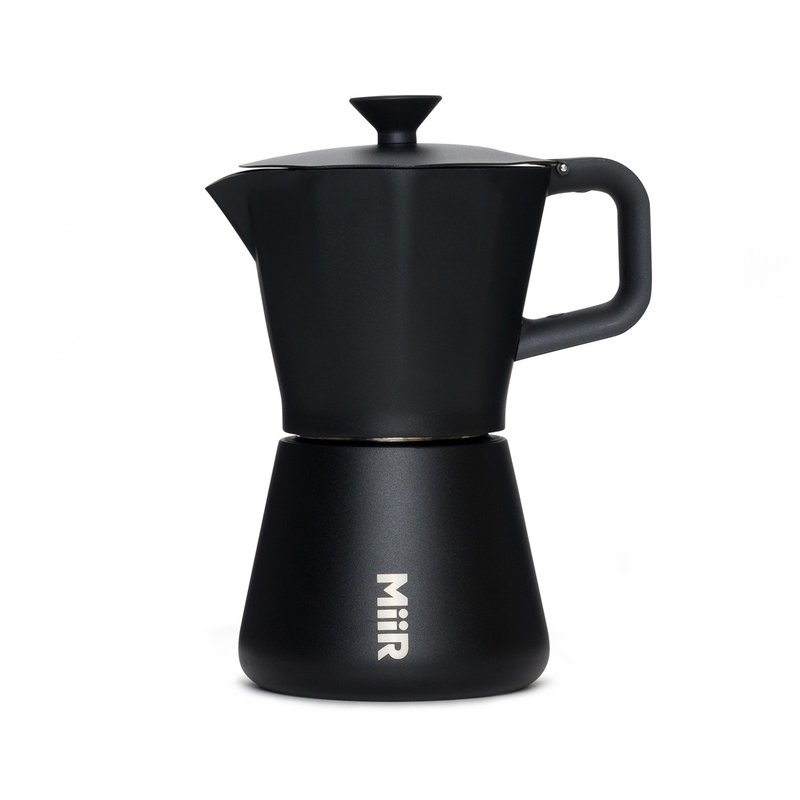 MiiR New Standard Moka Pot 10oz/300mL Black - Coffee Pots & Accessories - Stainless Steel Black