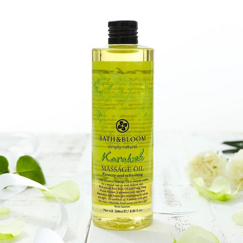 【Bath & Bloom】卡拉薇花臉部及身體按摩油 260ml - 精華液/精華油 - 其他材質 