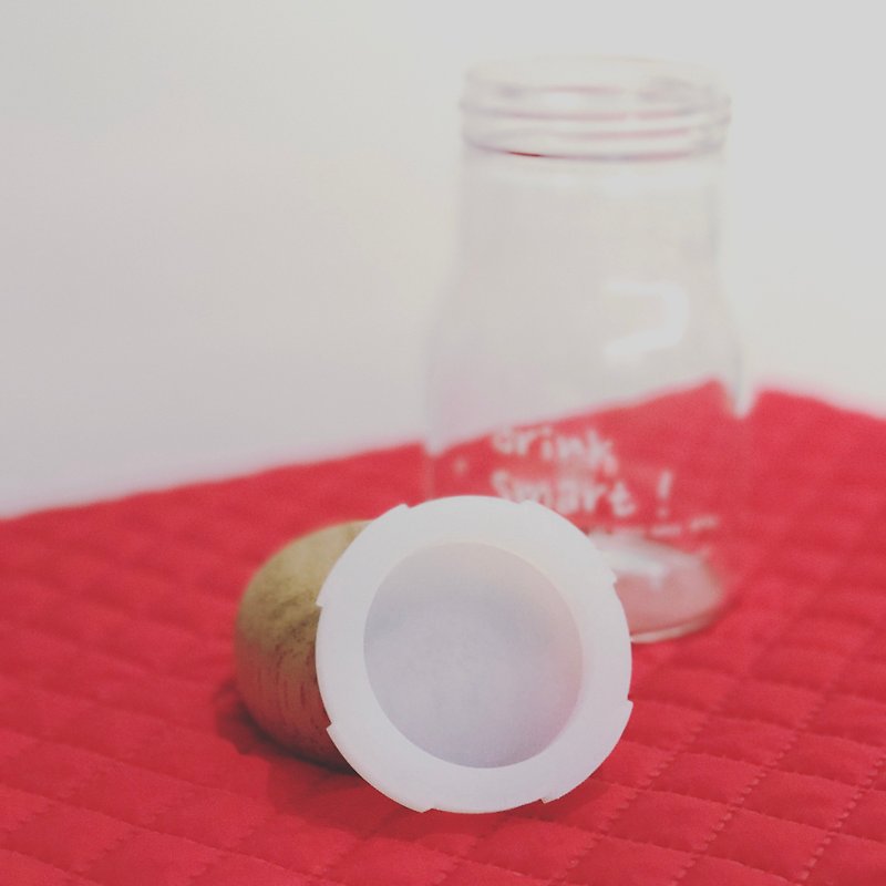 XuTea・Leakproof Silicone・Smart Bottle Accessory - Other - Silicone White