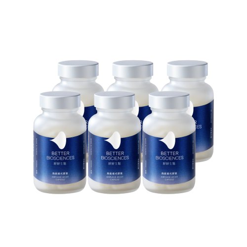 好好生醫 Better Biosciences 【好好生醫】飛航模式膠囊六入組・60顆/瓶【幫助入睡x睡醒朝氣】