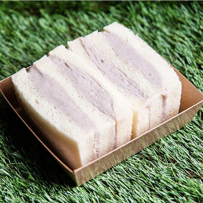 Zhenyixuan taro puree sandwich 2 pieces | 2 boxes / 4 box set - เค้กและของหวาน - อาหารสด สึชมพู