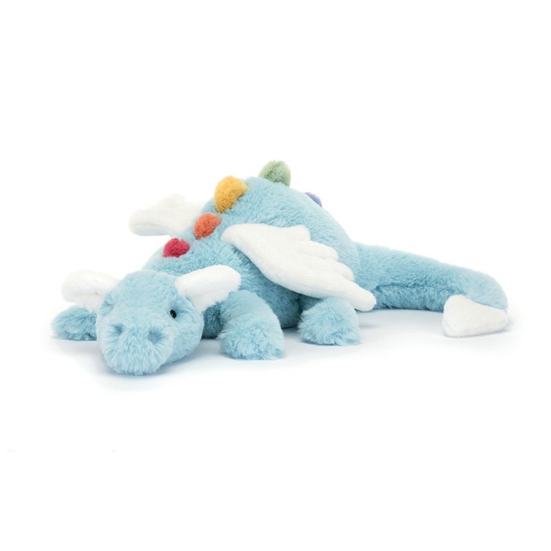 Sky Dragon 天空雪龍 彩虹雪龍 約50cm - 玩偶/公仔 - 聚酯纖維 藍色