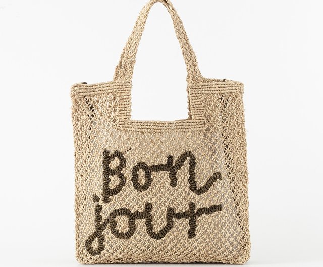 The Jacksons Jute Tote -Various Styles Happy Days