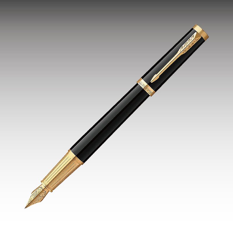 Parker 派克 精英系列麗雅黑金鋼筆  免費刻字 - 鋼筆 - 其他金屬 黑色