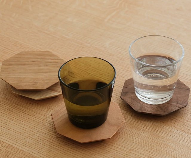 FAVORMADE | Octa Coaster ×2 / 木製オリジナルコースター (八