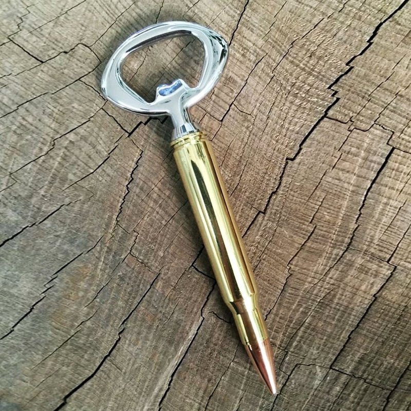 Bullet - SPRG Rifle Bullet Beer Bottle Opener / Creative Retro Capper Shaped Can Opener - Bottle & Can Openers - Other Materials 