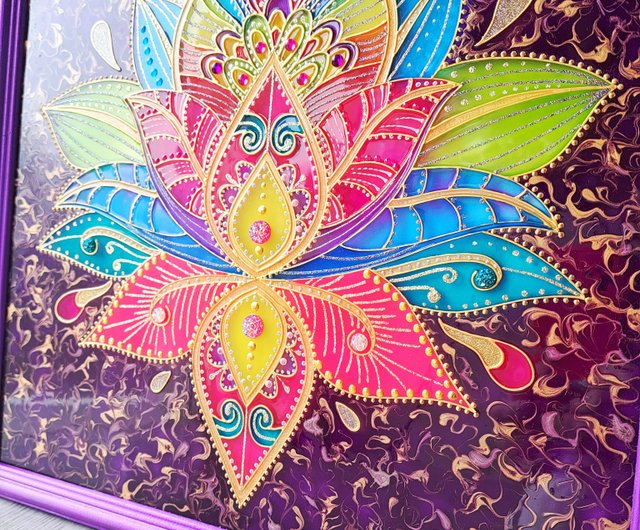 Mandala Tapestry - Lotus Flower Design — Marcela's Yoga Boutique