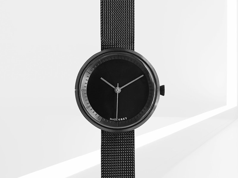 BLACK MG003 MINI | MESH BAND - Women's Watches - Stainless Steel 