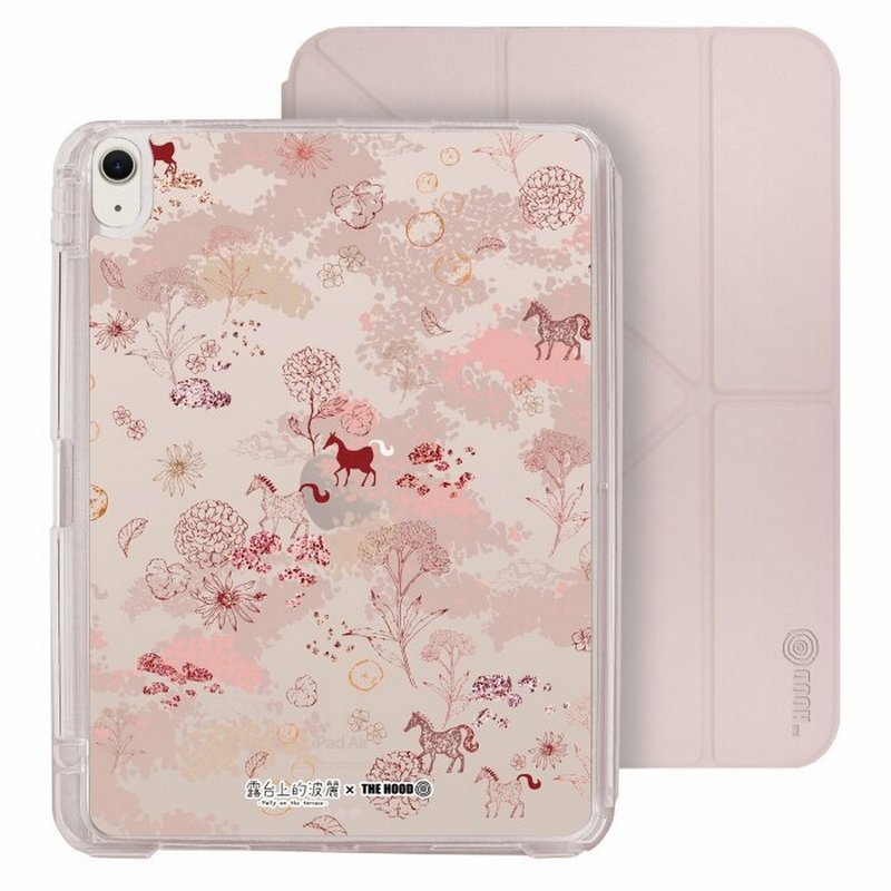 LAND OF FIRE iPad Air 11/pro13可拆式防摔透明筆槽摺套ipad - 平板/電腦保護殼/保護貼 - 塑膠 多色