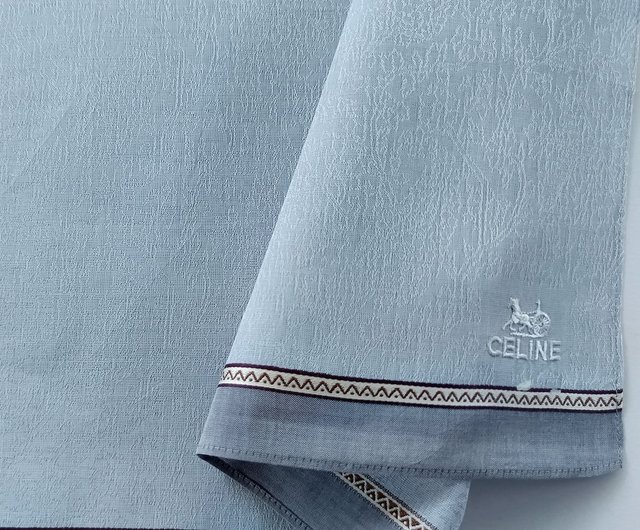 タグ付き枚セット CELINE セリーヌタオルハンカチ ピンク ブルー ブラウン タグ付き枚セット CELINE セリーヌタオルハンカチ ピンク 厚