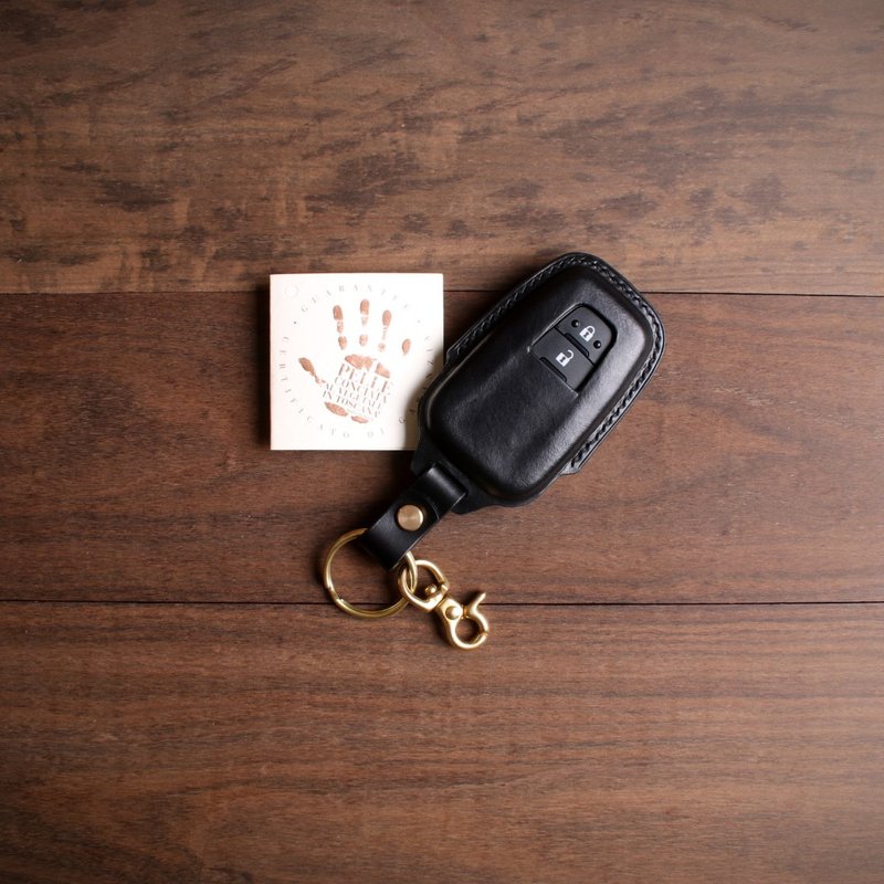 【NS手工皮件】汽車鑰匙皮套 客製訂做 - 鑰匙圈/鑰匙包 - 真皮 