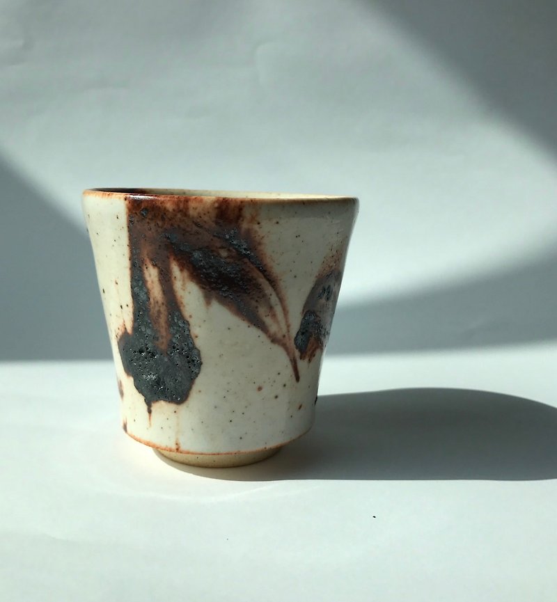 Blooming cups - แก้วมัค/แก้วกาแฟ - ดินเผา ขาว