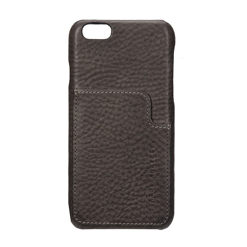 HUNTER AND FOX iphone6 ​​/ 6s Phone Case_Stone / Stone - Phone Cases - Genuine Leather Brown